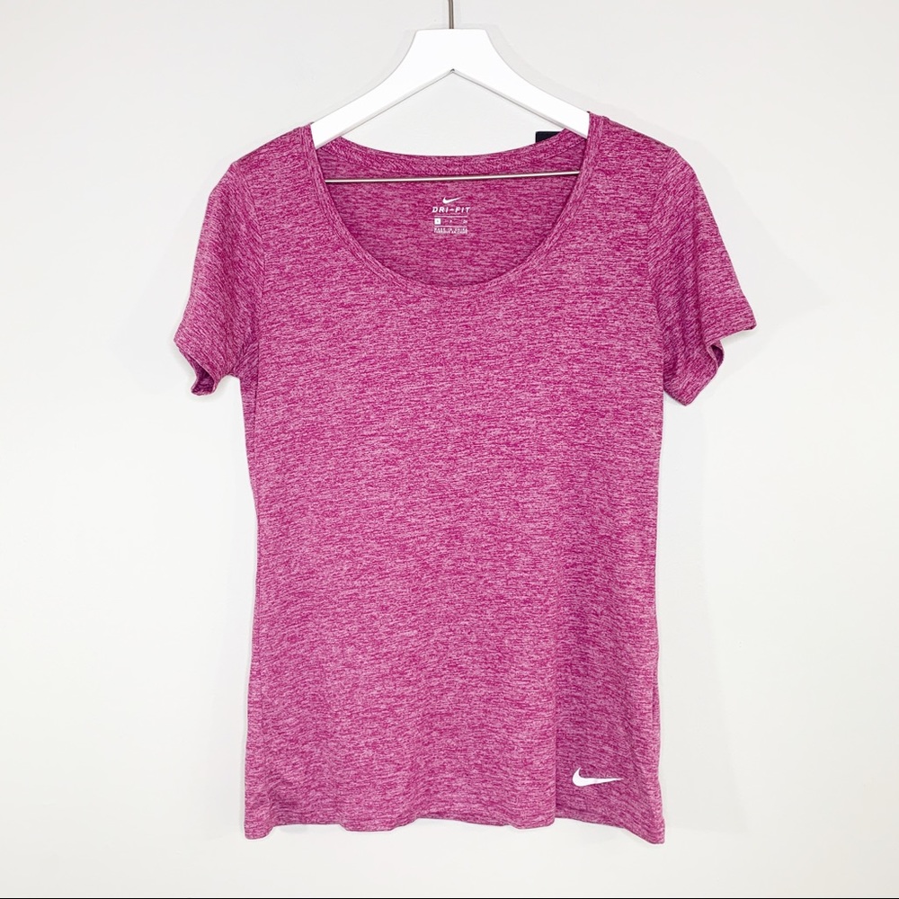 NWT NIKE Pink Dri-Fit Short Sleeve Tee